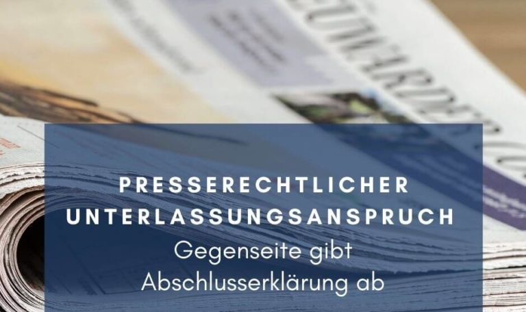 abschlusserklaerung_anwalt_einstweilige_verfuegung_presserecht