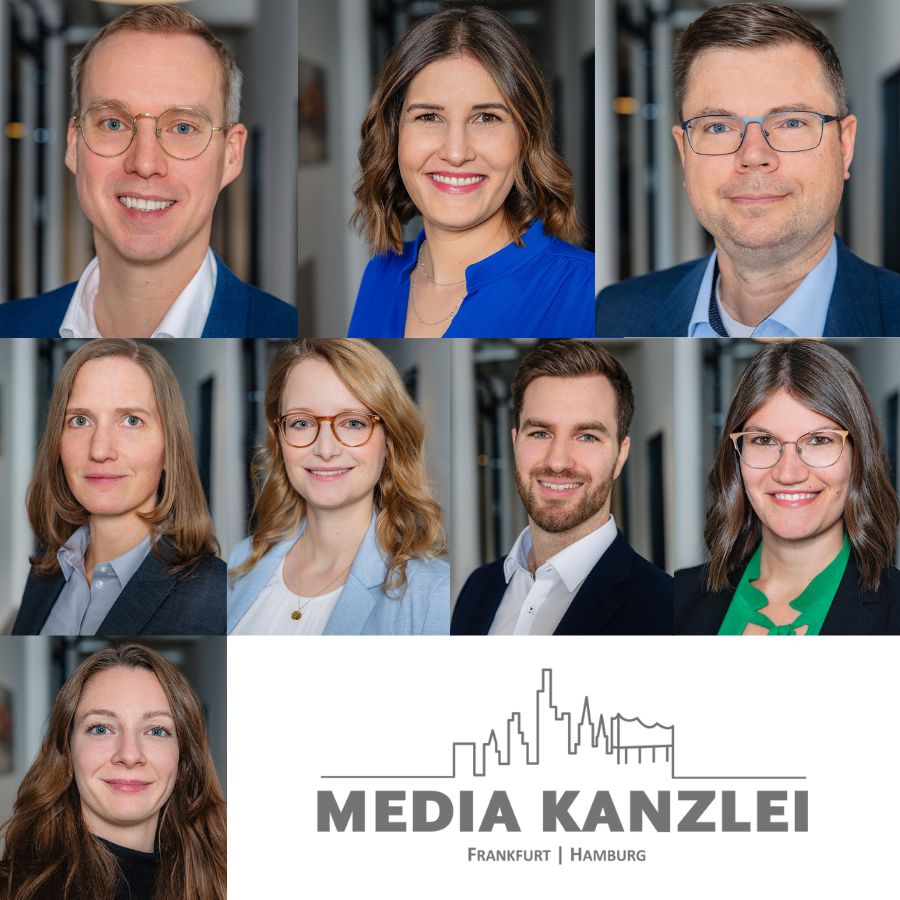 Die Anwälte der Media Kanzlei beraten Privatpersonen und Unternehmen in allen medienrechtlichen Angelegenheiten