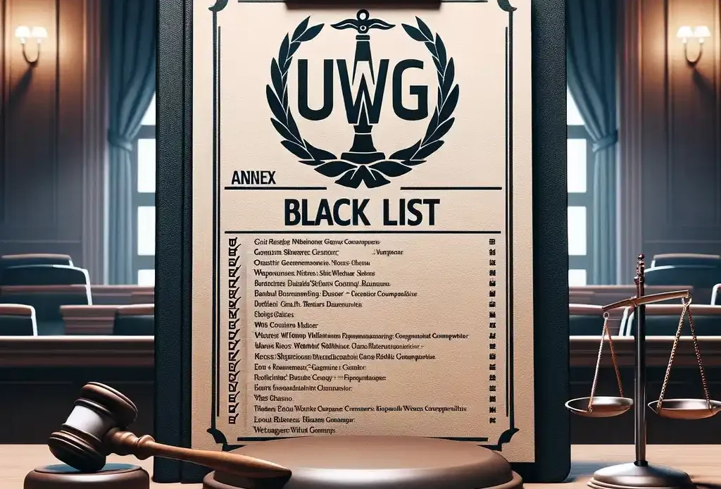 uwg-schwarze-liste