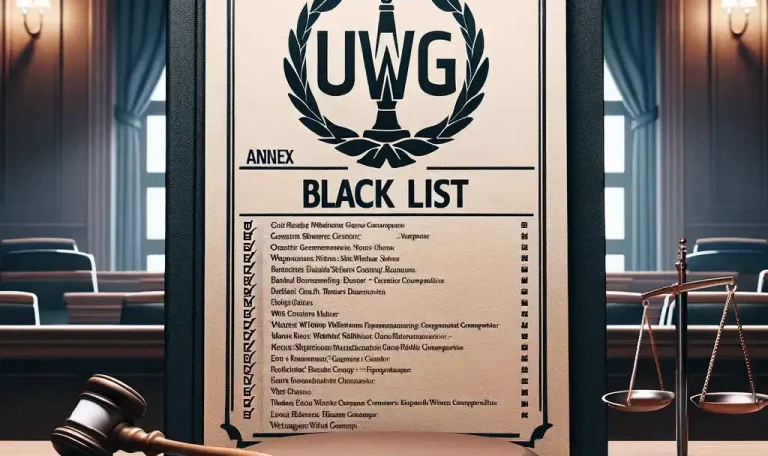uwg-schwarze-liste