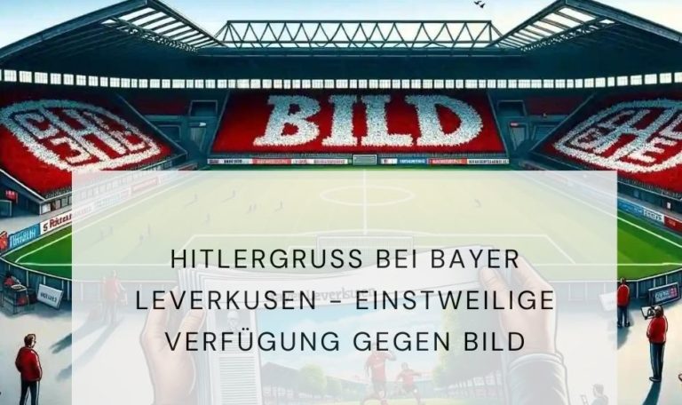 Hitlergruß, EV, Bayer Leverkusen, BILD-Zeitung