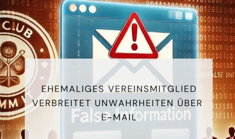 Unwahrheit, Mail. Verein, Mitglied