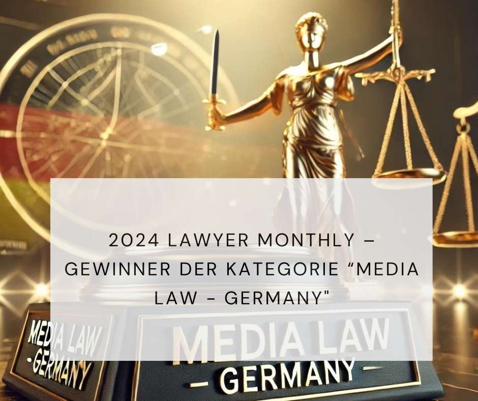 Award Lawyer Monthly Media Law Germany