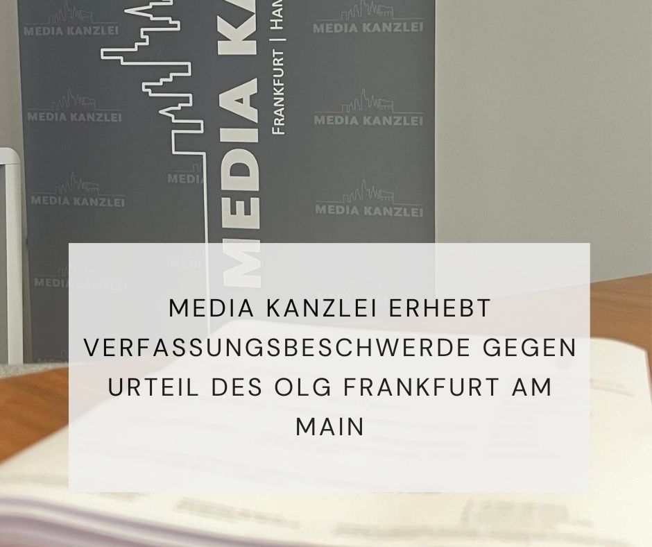 Verfassungsbeschwerde, Host-Provider, Hatespeech, Geldentschädigung