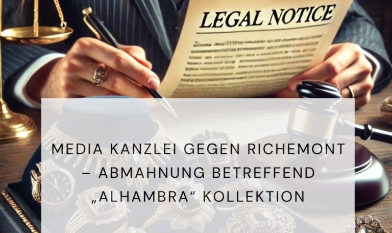 Richemont Abmahnung