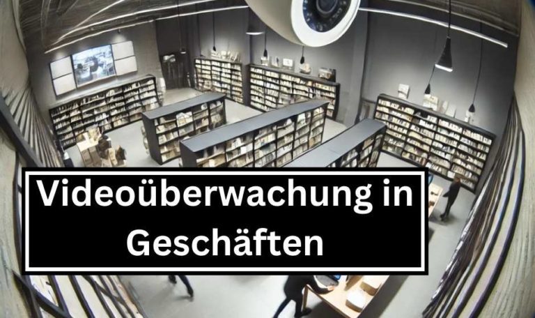 Videoüberwachung in Geschäften