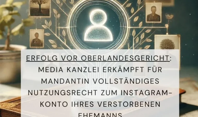 Urteil digitaler Nachlass, Erben, Social Media