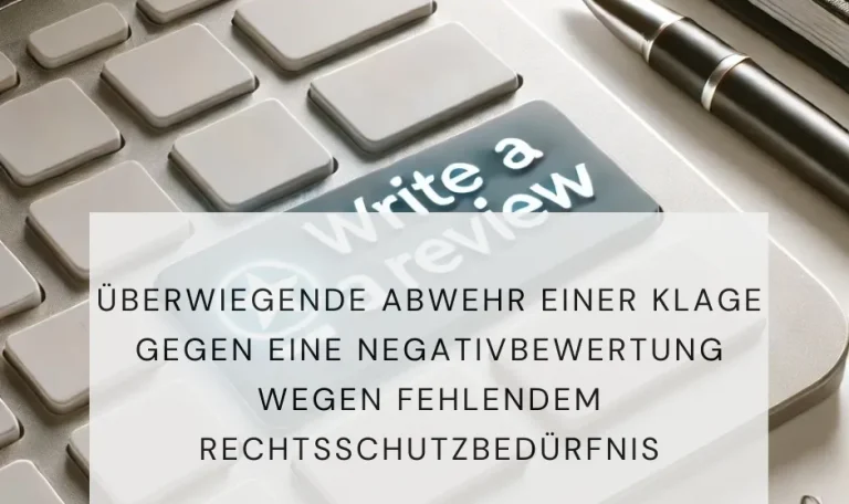 Online-Bewertungen: Gerichtliche Entscheidung zur Meinungsfreiheit auf Trustpilot.
