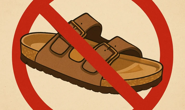 Sandalen BGH Entscheidung Symbolbild